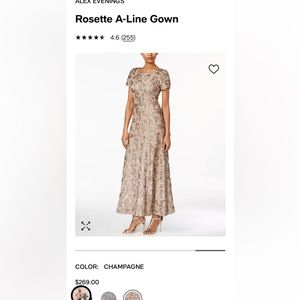 Champagne sequin dress